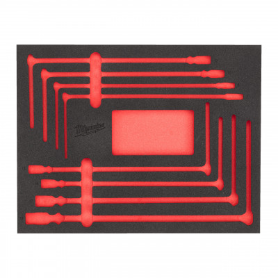 MODULE VIDE PACKOUT™ CLÉ EN T AVEC DOUILLE PIVOTANTE  - Milwaukee | 4932499296