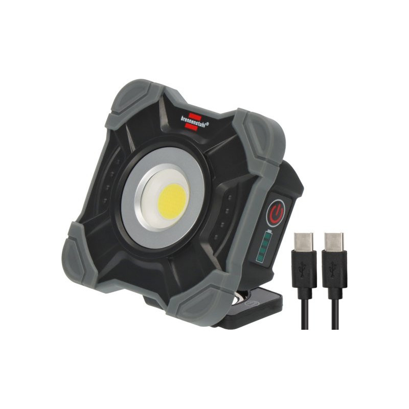 Projecteur LED SH 1000 MAC rechargeable, 1000lm, IP54 - Brennenstuhl | 1173700009