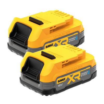 Pack 2 batteries XR 18V 1.7 Ah - Dewalt | DCBP034E2