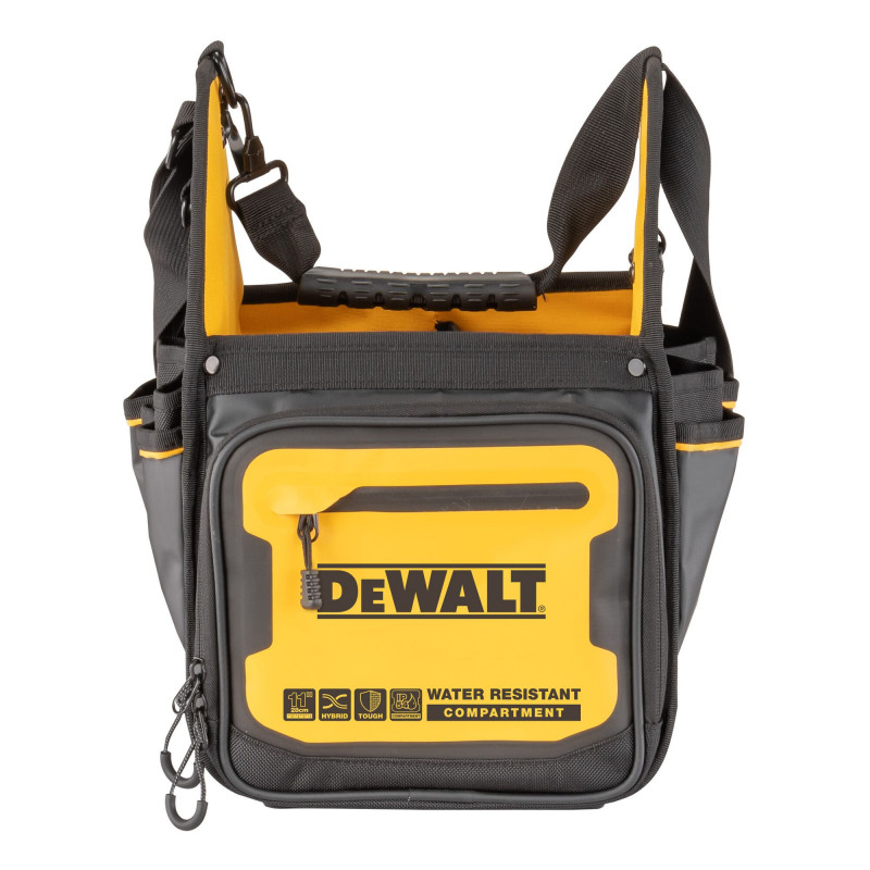 Étui d'outil Spider Pro + Longe de prévention des chutes + 1 poignée d'outil Pro + 1 épingle de perçage + 1 onglet d'outil adhésif - Système de support autobloquant amélioré, monté