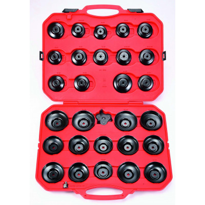 CLE EN CLOCHE POUR FILTRES A HUILE - COFFRET DE 30 - SAM | CPA-FIL