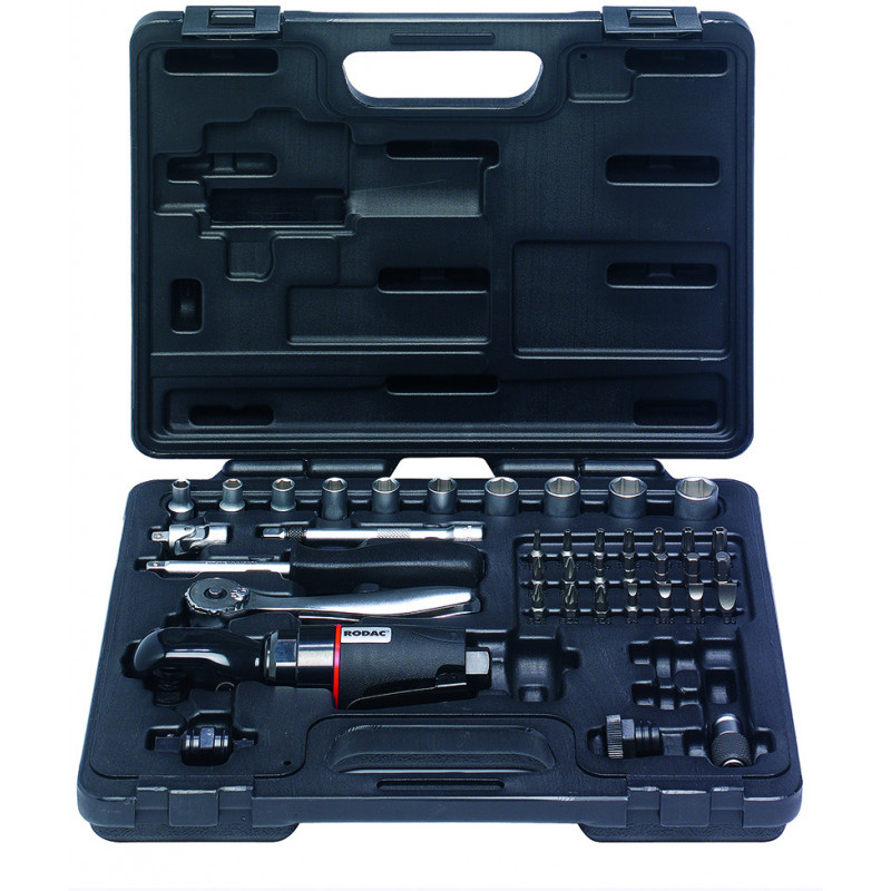 CLE A CLIQUET 1/4''- 3/8'' 40 NM AVEC ACCESSOIRES EN COFFRET - SAM | RC582BC
