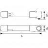 CLE DYNAMOMETRIQUE ISOLEE 1000 VOLTS 8-50 NM 3/8'' - SAM | Z-854-J