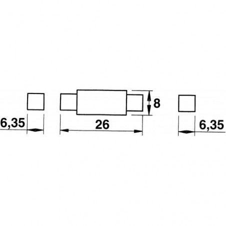 ADAPTATEUR 1/4'' - SAM | R-380