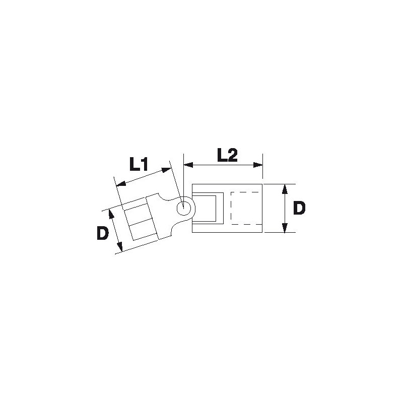 CARDAN 1/4'' - SAM | R-240