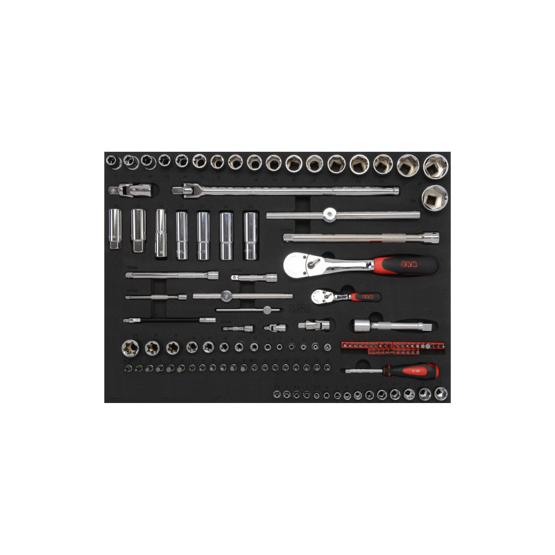 COMPOSITION 200 OUTILS EN MODULE MOUSSE - SAM | CPP-200PM