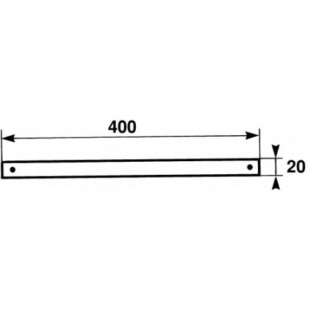 POIGNEE DE SERRAGE 3/4'' BROCHE 400 MM - SAM | C-125-A
