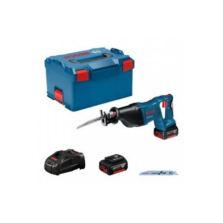 Scie sabre sans fil Bosch PRO GSA 18 V-LI 2 x 5 Ah L-B  BOSCH | 060164J00B