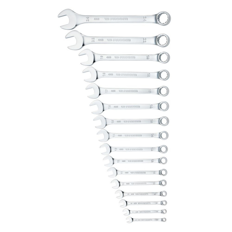Jeu de 16 cles mixtes 40B en trousse textile - FACOM | 40B.JV16PB