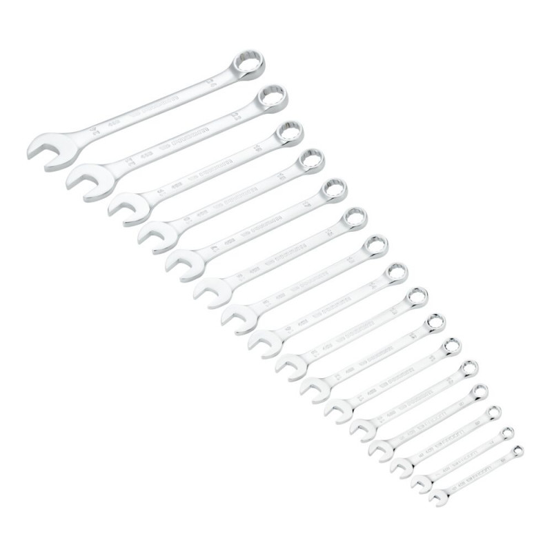 Jeu De Clés Mixtes à Cliquet Courtes GEARplus, 16 Pcs