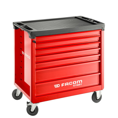 Servante d'atelier START - 7 tiroirs 4 modules par tiroir rouge - FACOM | START.7M4A