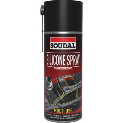 Lubrifiant SILICONE en Spray Aérosol 400 ML - SOUDAL | 119704
