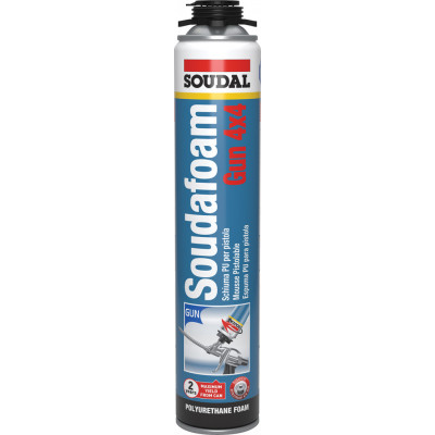 SOUDAFOAM Pistolable 4x4 [Gun Vis] Beige Aérosol 750 ML - SOUDAL | 130336