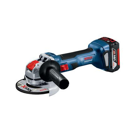 Meuleuse 125 mm gwx 18v-7 2x4,0ah + gal 18v-40 l-boxx - BOSCH | 0 601 9H9 105