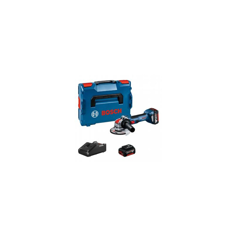 Meuleuse 125 mm gwx 18v-7 2x4,0ah + gal 18v-40 l-boxx - BOSCH | 0 601 9H9 105