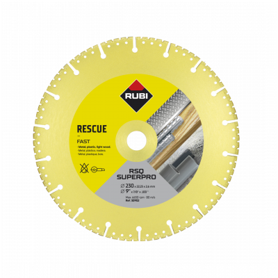 Disque RSQ 230 MM SUPER PRO - RUBI | 30902