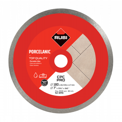 Disque CPC 180 PRO - RUBI | 30955