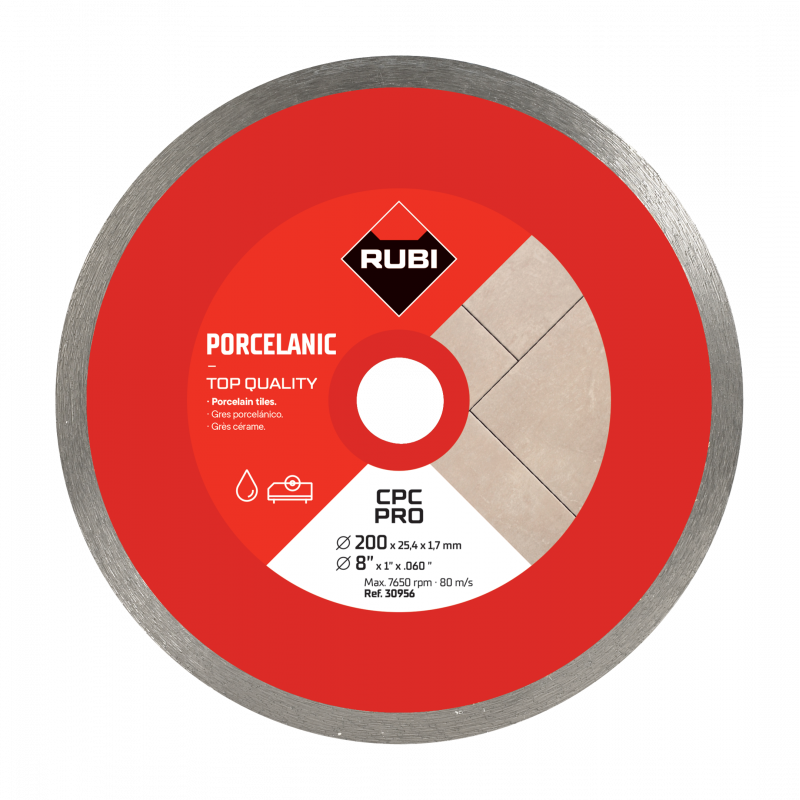 Disque CPC 200 PRO - RUBI | 30956