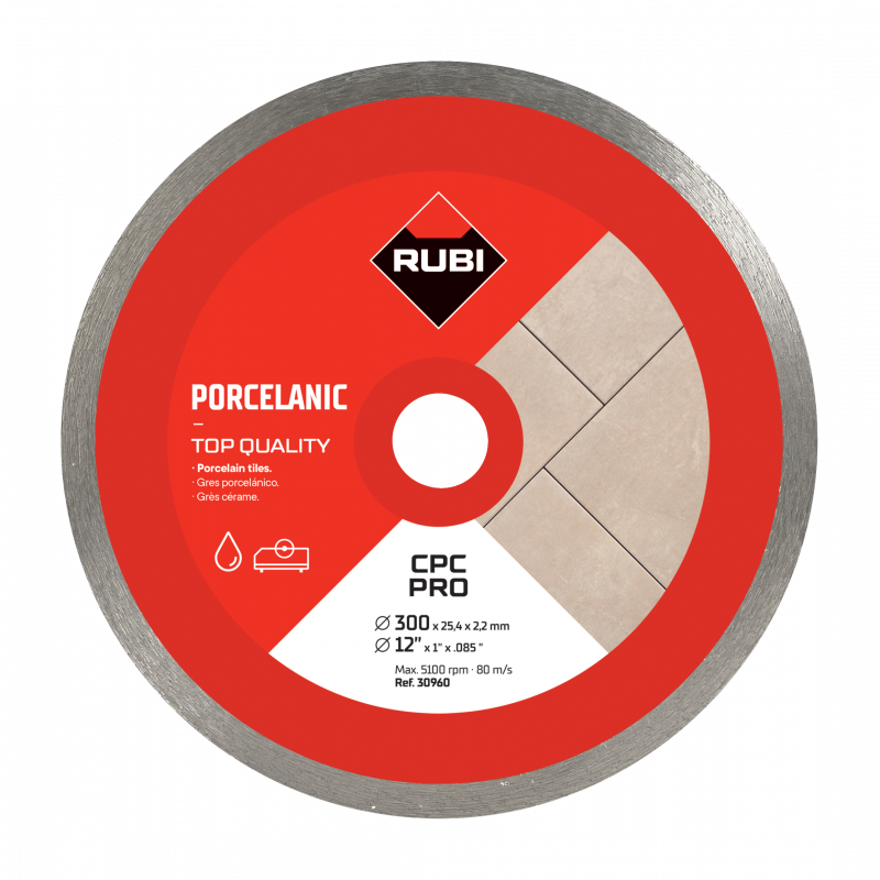 Disque CPC 300 PRO - RUBI | 30960