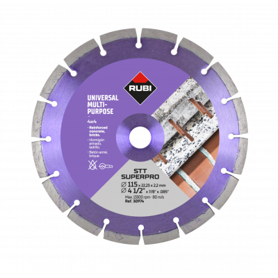 Disque STT 115 MM SUPER PRO - RUBI | 30974