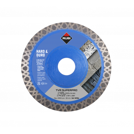Disque TVR 115 SUPERPRO - RUBI | 30986