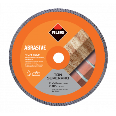 Disque TON 250 SUPERPRO - RUBI | 31909