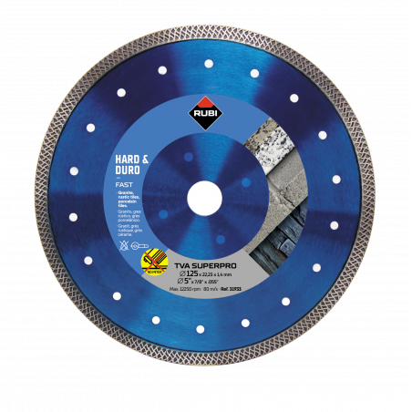 Disque TVA 125 SUPERPRO - RUBI | 31933