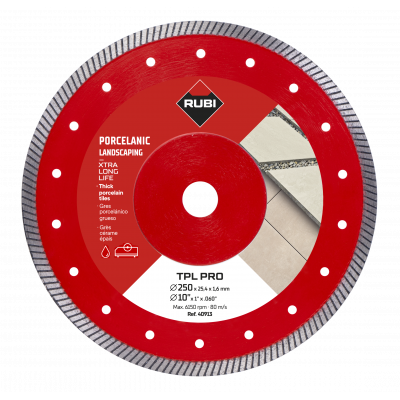 Disque TPL 250 EXT PRO - RUBI | 40913