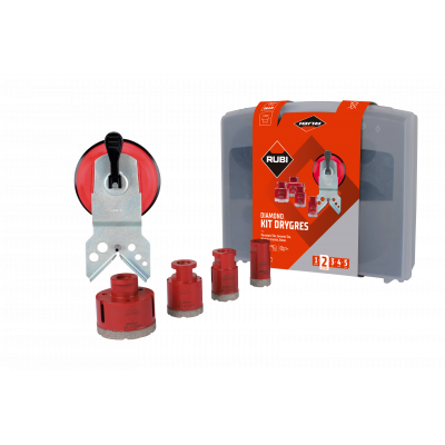 KIT 4 Trépans DRYGRES - RUBI | 50917