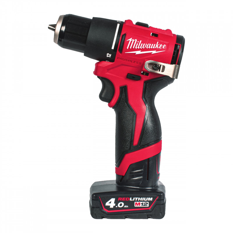 Perceuse compacte Brushless, 12 V, 40Nm , 2Ah, 1 chargeur C12C - M12 BLPDRC-402C - Milwaukee | 4933500424