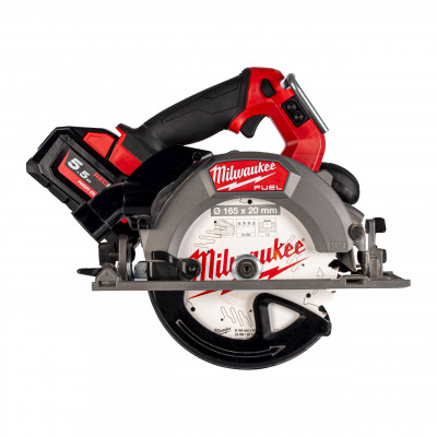 Scie circulaire FUEL 66mm, 18V, avec adaptateur rail de guidage - M18 FCSDC165?-552C - Milwaukee | 4933499997