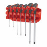 SET DE CLÉS MALES 6 PANS POIGNÉE EN T CONFORT 7 PCS - Milwaukee | 4932498677