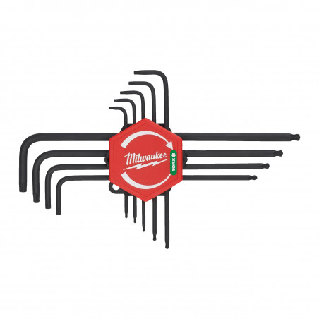SET CLÉS TORX EN L 9 PCS - Milwaukee | 4932492693