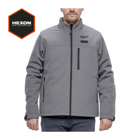 Blouson chauffant TOUGHSHELL - M12 HJGREY6-0 -Milwaukee