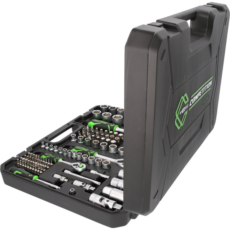 Coffret de douilles COMPETITION 1/4"+3/8"+1/2", 191 pcs - KSTools | 512.0191
