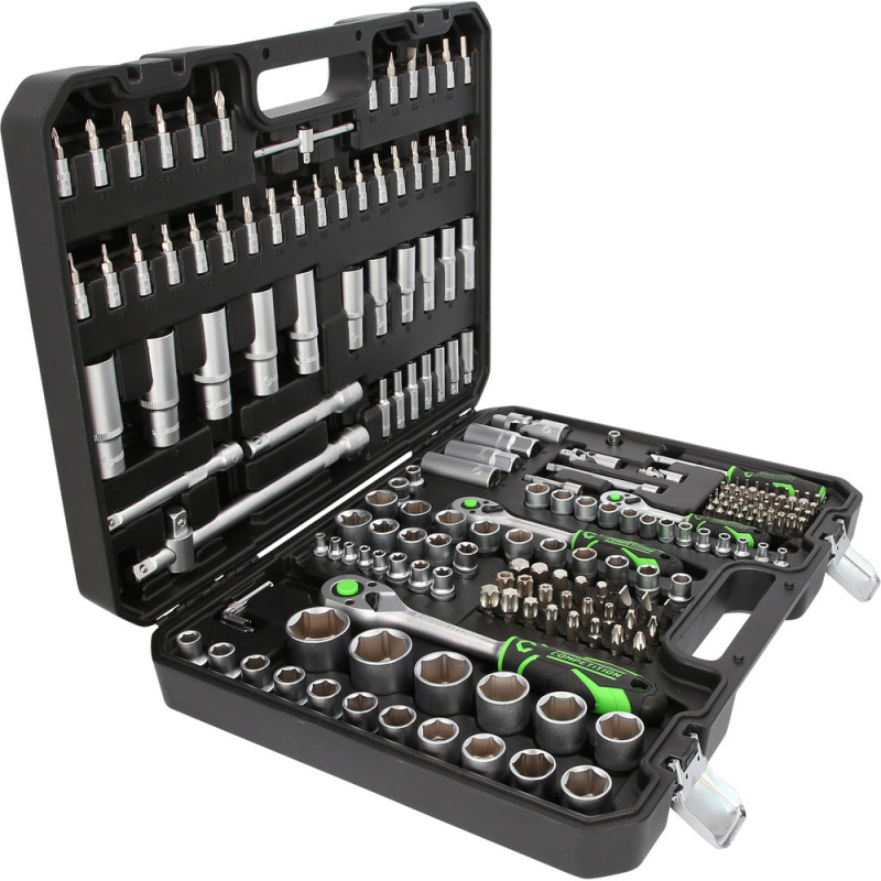 Coffret de douilles COMPETITION 1/4"+3/8"+1/2", 191 pcs - KSTools | 512.0191