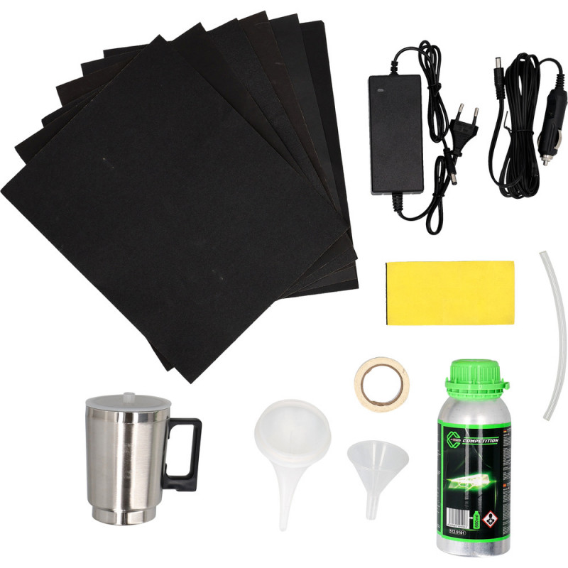 Kit de préparation de phares COMPETITION, 16 pcs - KSTools | 512.5100