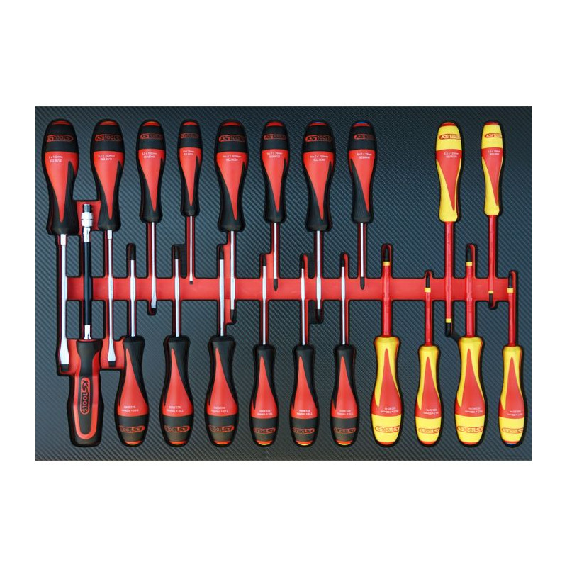 SERVANTE 7 TIROIRS - EDITION LIMITEE 2026 - ÉQUIPÉE DE 208 OUTILS KSTools | 826.7206F
