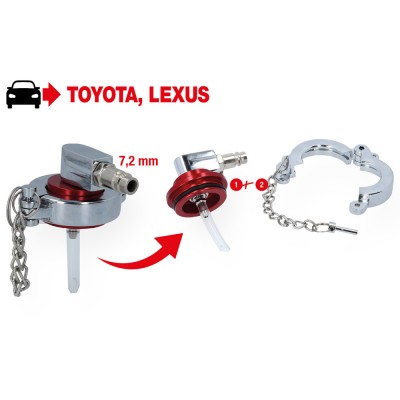 Adaptateur universel de manchon de purge pour Toyota et Lexus - KSTools | 160.0719