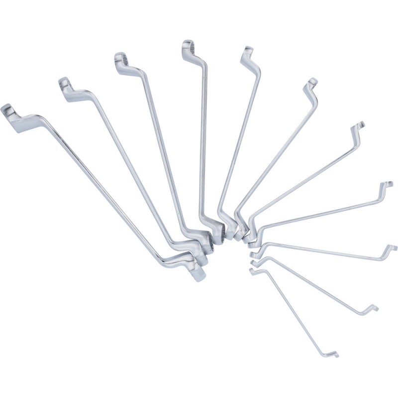 Clé polygonale contre-coudée, 11 pcs. 6-32mm - KSTools | 517.0222