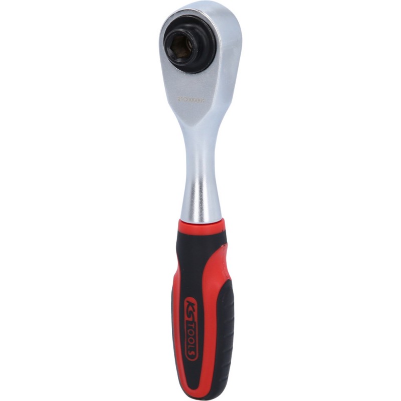 Cliquet réversible porte-embouts MONSTER 1./4'', 72 dents, 125mm - KSTools | 935.1495