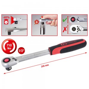 Cliquet réversible SlimPOWER - KSTools | 920.1290