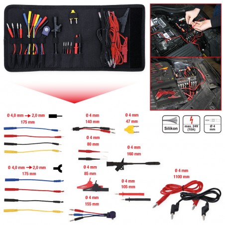 Coffret d'accessoires de testeurs, 25 pcs - KSTools | 150.0895
