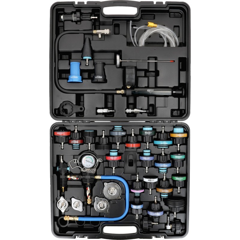 Coffret de diagnostic pour système de refroidissement, 40 pcs - KSTools | 150.2300