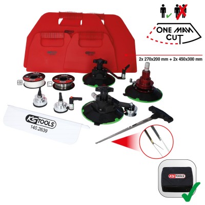 Démonte pare-brises, 13 pcs - KSTools | 140.2630