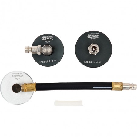 Jeu d’adaptateurs pour la purge des freins pour Tesla, 3 pcs - KSTools | 160.0695