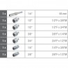 Jeu d'augmentateur réducteur, 7 pcs. - KSTools | 917.0707
