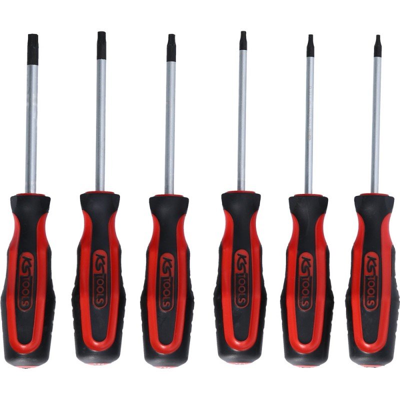 Jeu de tournevis ERGOTORQUEplus, 6 pcs., TORX - KSTools | 159.0030