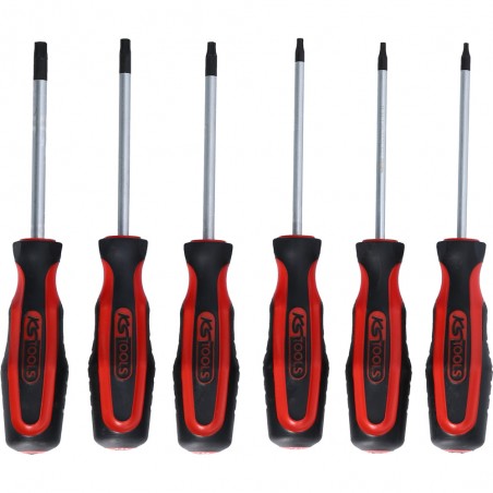 Jeu de tournevis ERGOTORQUEplus, 6 pcs., TORX - KSTools | 159.0030