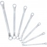Jeux de clés polygonales RESCUEpower, coudée 7 pcs 6-19 mm - KSTools | 517.1555